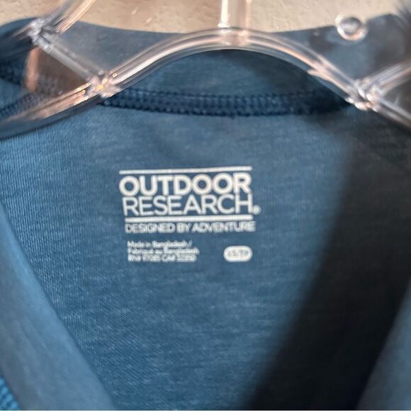 Outdoor Research | XS | color block blue base layer long sleeve top - Picture 2 of 4